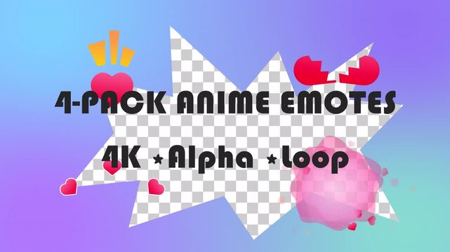 Cute VTuber Reaction Assets