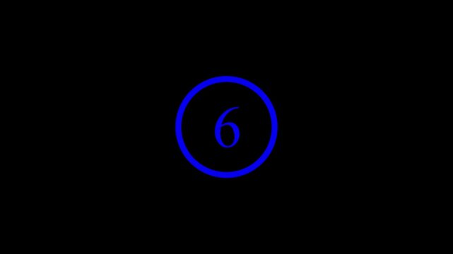 Circle countdown timer 10 seconds animation from 10 to 0 seconds, 10 Seconds countdown timer, Countdown timer,circle countdown animation for special deal Promotions.
