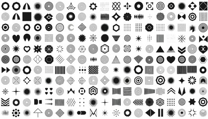 Fototapeta premium Collection of adinkra symbols from ghana a visual representation of proverbs