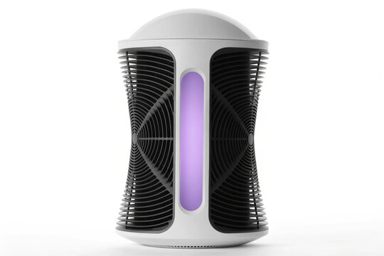 Electric Bug Zapper Mockup Isolated Without Background, Outdoor Insect Killer Trap Lamp Design, UV Light Mosquito Killer Device for Home and Garden, High Voltage Pest Control Appliance Studio Render.