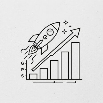 Rocket Growth Business Chart