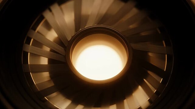 Vintage camera lens aperture, mechanical iris blades, cinematic optics detail