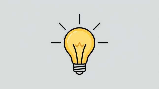 Light Bulb Idea Icon