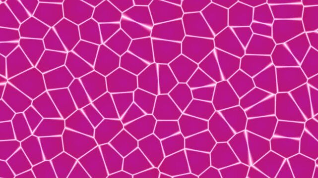 cracked pink background with white lines