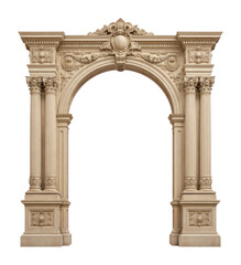 Fototapeta premium PNG Ornate classical architectural archway