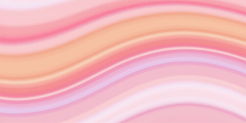 Obraz premium An elegant abstract pink and purple wallpaper featuring soft flowing satin waves and light violet lines in a smooth fabric texture illustration