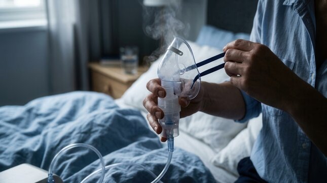 Medical Treatment at Home with Nebulizer Amidst Respiratory Concerns and Diseases