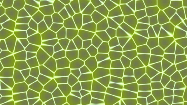 Green cracked pattern background