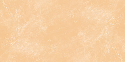 Fototapeta premium Abstract peach watercolor textured background with soft white brush strokes, soft peach or light orange watercolor washes.