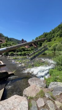 Altstadt, Schiltach im Kinzigtal, Schwarzwald, Deutschland 