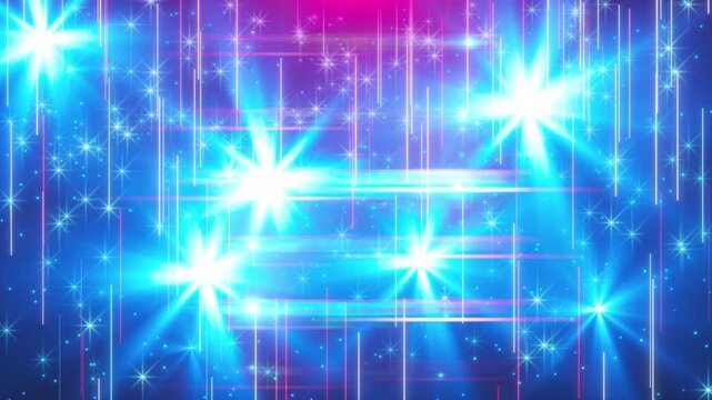 Abstract flash lights. Computer generated render