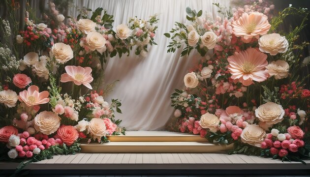 Floral Iphone Display Background 9 16 Hd High Quality Ai Generative