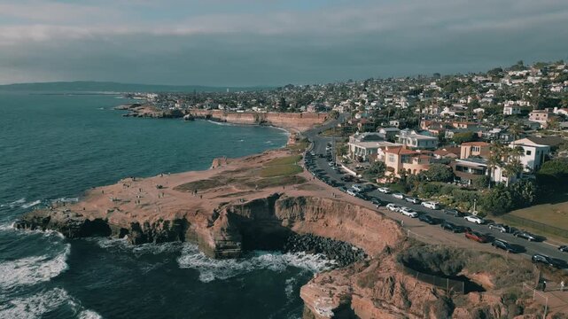 Sunset Cliff Natural Reserve, San Diego, California