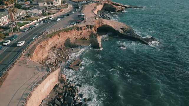 Sunset Cliff Natural Reserve, San Diego, California