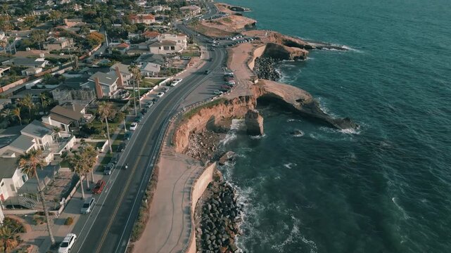 Sunset Cliff Natural Reserve, San Diego, California