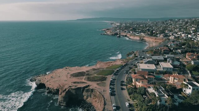 Sunset Cliff Natural Reserve, San Diego, California