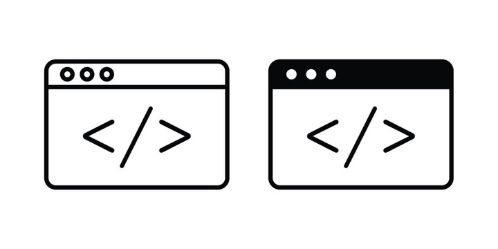 Web development icon