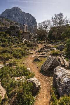 In the ruins of the ancient Termessos