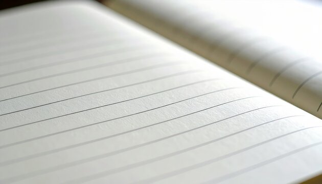 Blank Lined Notebook Pages With Dot Grid For Writing Or Drawing