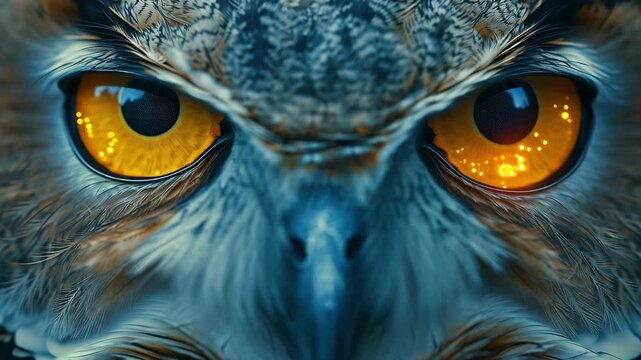 owl close up