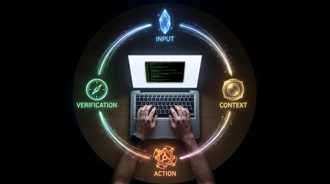 Developer's Terminal Workspace with Agentic Loop