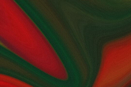 Modern geometric pattern with red and green blocks