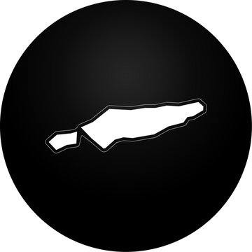 East Timor Country Map Icon
