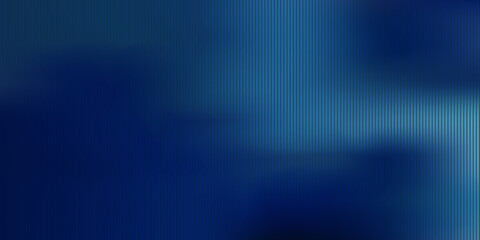 Obraz premium Blue digital noise and light streaks on dark background