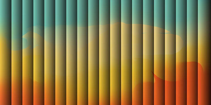 Colorful vertical lines pattern with bright gradient colors