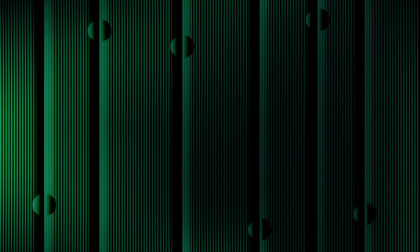 Digital data flow with green and black binary code on screen
