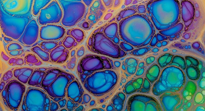 Abstract fluid art background