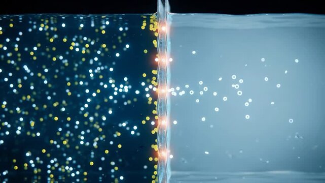 Blue Energy Salinity Gradient Reverse Electrodialysis Ion Flow Through Osmotic Membrane &mdash; Ocean Power