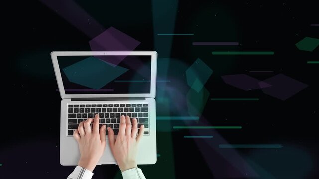 Live Workflow Automation Desk 4K Business Technology Mockup