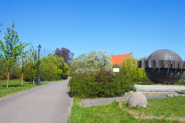 Park w centrum miasta, Toruń, Polska, Park in the city center, Toruń, Poland © 123108 Aneta