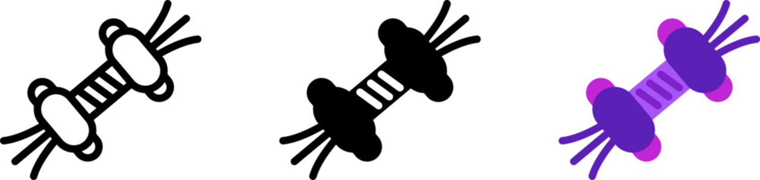 Spool of thread icons: crafting and sewing supplies in various styles with illustration silhouette needlework