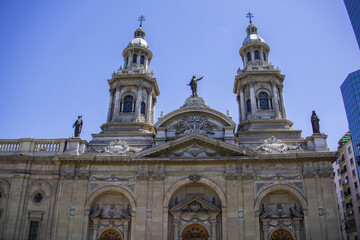Fototapeta premium Metropolitan Cathedral of Santiago
