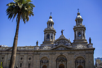 Fototapeta premium Metropolitan Cathedral of Santiago