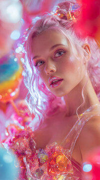 Kathy Perry style photo , sweet kingdom