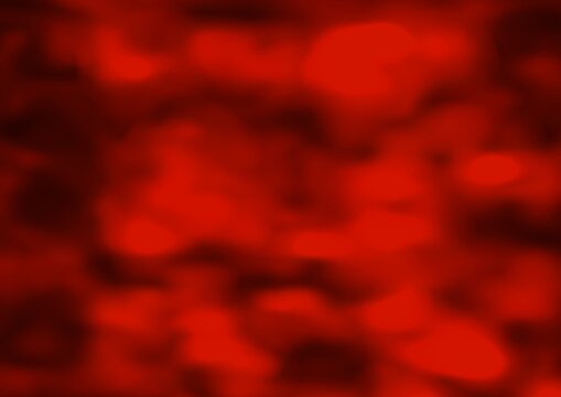 red abstract background with bokeh lights for use in content design layouts