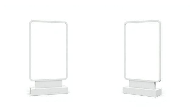Minimalist white light panels