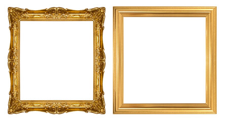 gold picture frame © scenery1