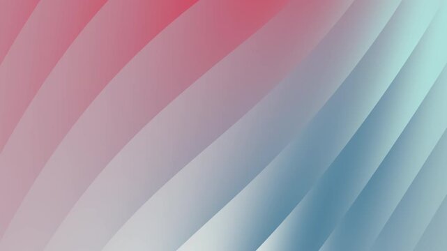 Abstract Flowing Red White and Blue Gradient Stripes Background with Smooth Undulating Animation Creating a Modern Visual for Digital Projects and Presentations