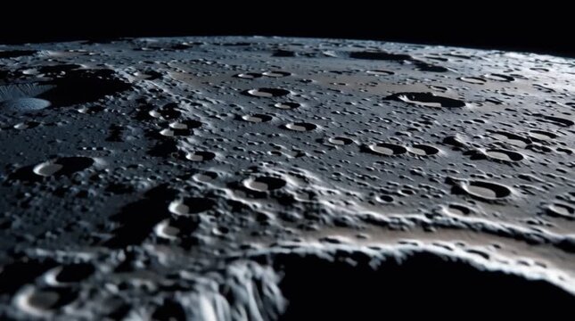 Moon surface texture