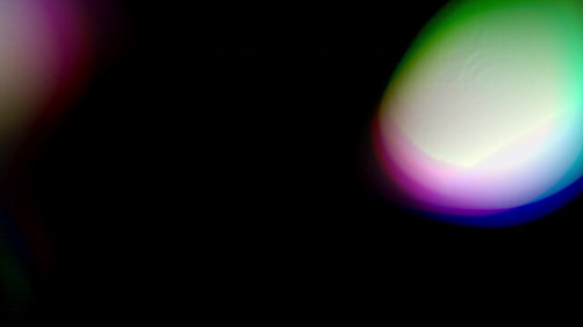 Chromatic Organic Multicolored Light Leak Lens Studio Flare Burst Overlay With Prism Refraction For Cinematic Film Transition And Colorful Optical Glow Background