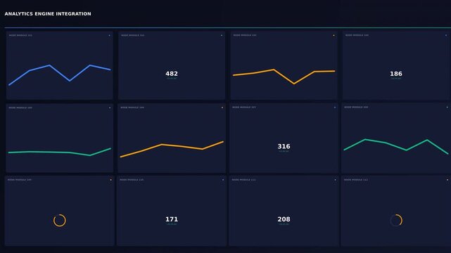 Dynamic motion of financial graphs and data charts illustrating market trends and fluctuations in a professional digital environment.