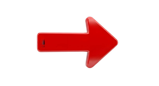 Large red arrow pointing right
