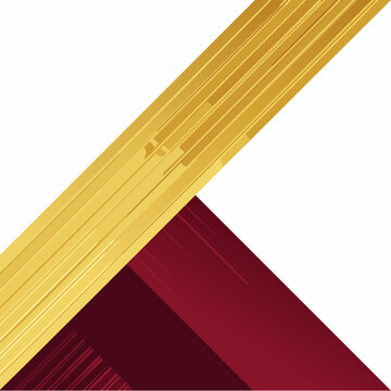 Abstract Geometric Background with Gold and Burgundy Stripes