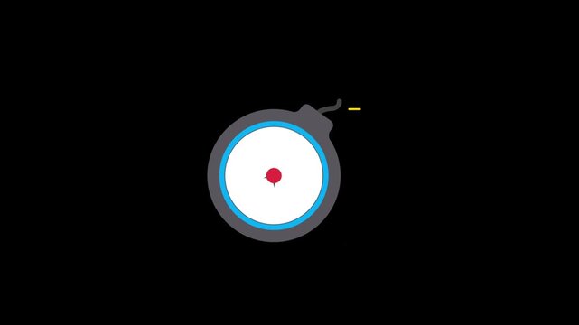 A confused cartoon man in a black suit is shown with a question mark on his face and arrows pointing in different directions in a video.