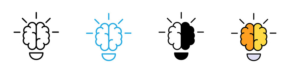  Creativity multi - style icon design concept © okta
