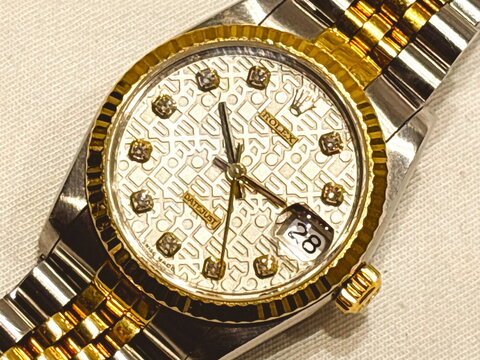 Rolex 16233G 10P Diamond Computer Dial Jubilee Bracelet　/ロレックス_16233G _10Pダイヤモンド_ コンピューター文字盤_ ジュビリーブレス